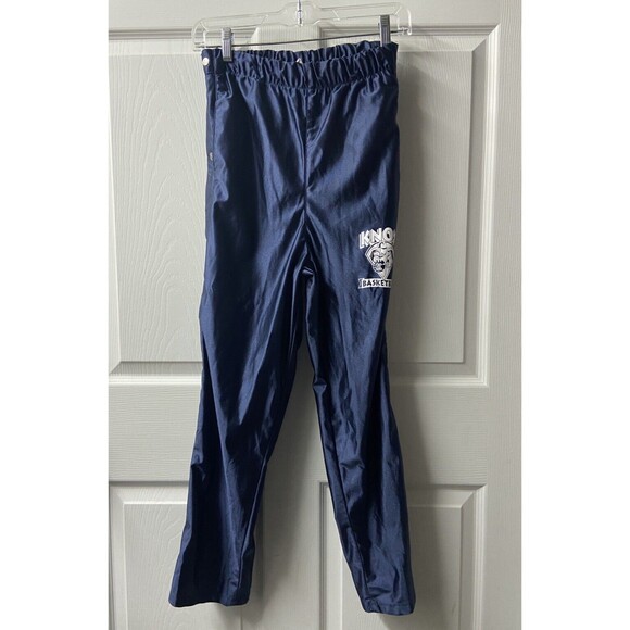 Teamwork Boys Size Large Blue Pull off Insulated Track Pants Pull up Navy Blue - Picture 6 of 6
